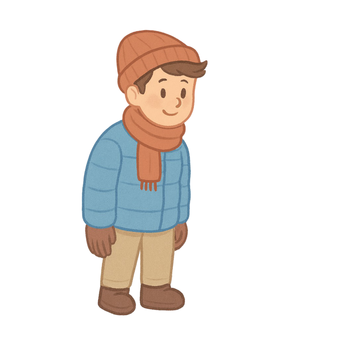 Snowball boy